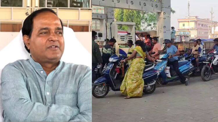 ରାଜ୍ୟରେ ପ୍ରଚୂର ମାତ୍ରରେ ପେଟ୍ରୋଲ-ଡିଜେଲ ମହଜୁଦ୍ : ଯୋଗାଣ ମନ୍ତ୍ରୀ କୃଷ୍ଣଚନ୍ଦ୍ର ପାତ୍ର