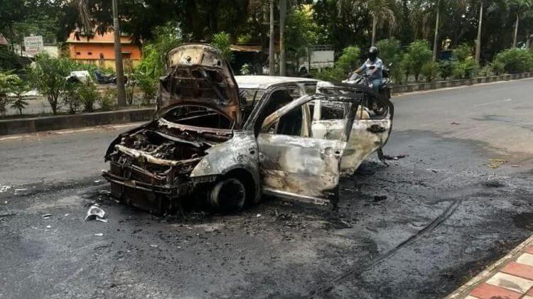 ଗୋରୁ ଗାଡିକୁ ଜାଳିଦେଲେ ଲୋକେ, ତଦନ୍ତ ଜାରି