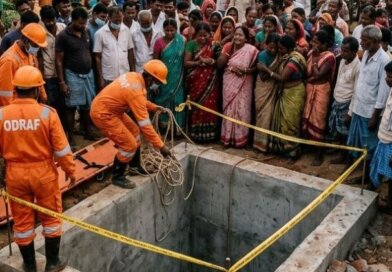 ନିର୍ମାଣାଧୀନ ସେପ୍ଟିକ୍ ଟ୍ୟାଙ୍କରୁ ସେଣ୍ଟ୍ରିଂ ବାହାର କରିବାକୁ ଯାଇ ୬ ଜଣଙ୍କର ମୃତ୍ୟୁ