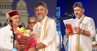 କର୍ଣ୍ଣାଟକର ମୁଖ୍ୟମନ୍ତ୍ରୀ ଭାବେ ଶପଥ ଗ୍ରହଣ କଲେ ଡି.କେ. ଶିବକୁମାର