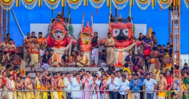 ମହାପ୍ରଭୁଙ୍କ ଦେବସ୍ନାନ ନୀତି ସମ୍ପନ୍ନ, ଗଜାନନ ବେଶରେ ଦର୍ଶନ ଦେଲେ ଚତୁର୍ଦ୍ଧାମୂର୍ତ୍ତି