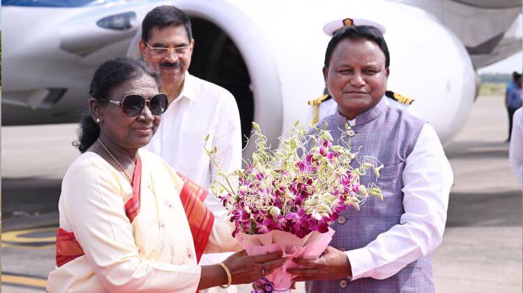 ତିନି ଦିନିଆ ଓଡ଼ିଶା ଗସ୍ତରେ ଆସିଲେ ରାଷ୍ଟ୍ରପତି ଦ୍ରୌପଦୀ ମୁର୍ମୁ